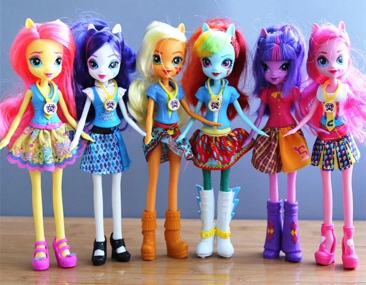 My little Cute Horse Unicorn lovely ponis pop куклы оригинальные Аниме Фигурки игрушки momster E.T. Tangkou