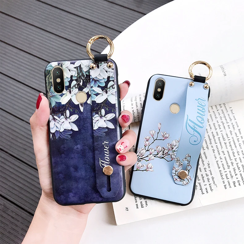 Для Red mi Note 8/Note 7/Note 5 Pro/6X/A2/mi 8/5 Plus/S2/Y2 модный ремешок с подставкой Чехол для телефона для Xiaomi mi 9/A2 Lite/Red mi 6 Pro