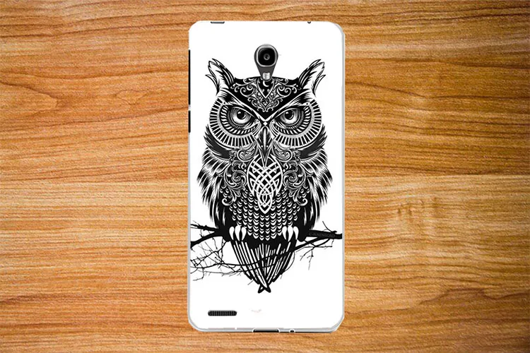 Мягкий ТПУ чехол для Alcatel One Touch Go Play 7048 7048x с 3d-рисунком тигра Льва совы розы |