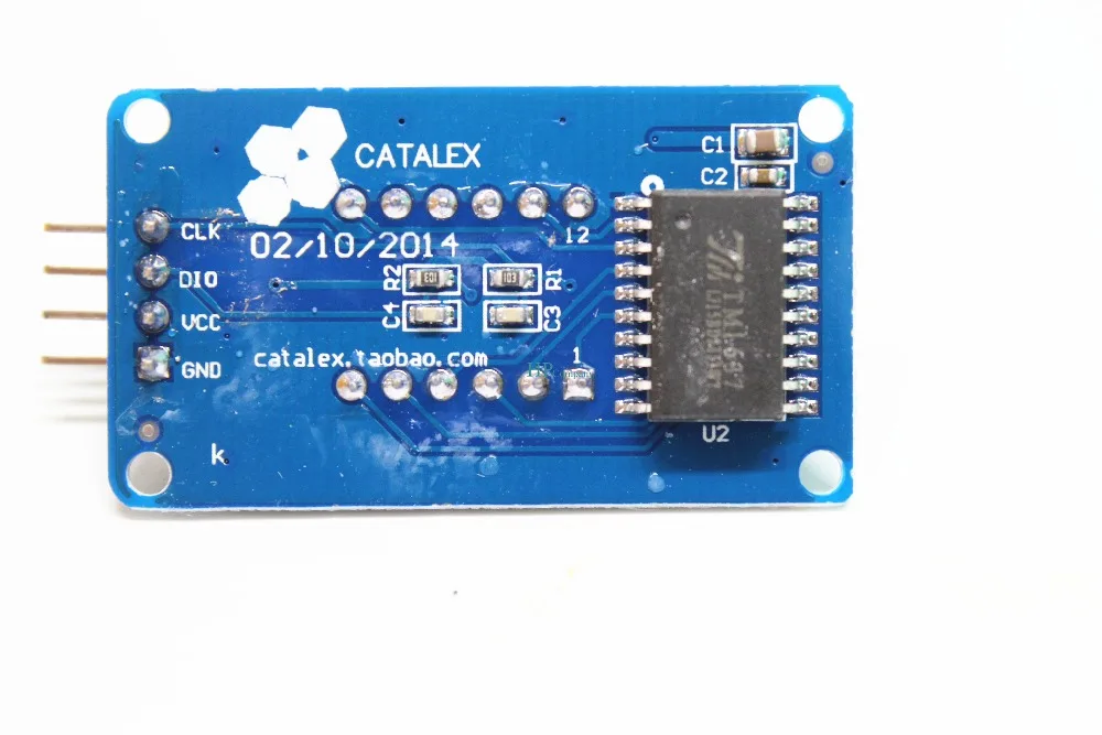 TM1637 светодиодный модуль дисплея для arduino 4 бита 0,36 дюймов часы красный анод цифровая трубка четыре последовательных платы драйвера