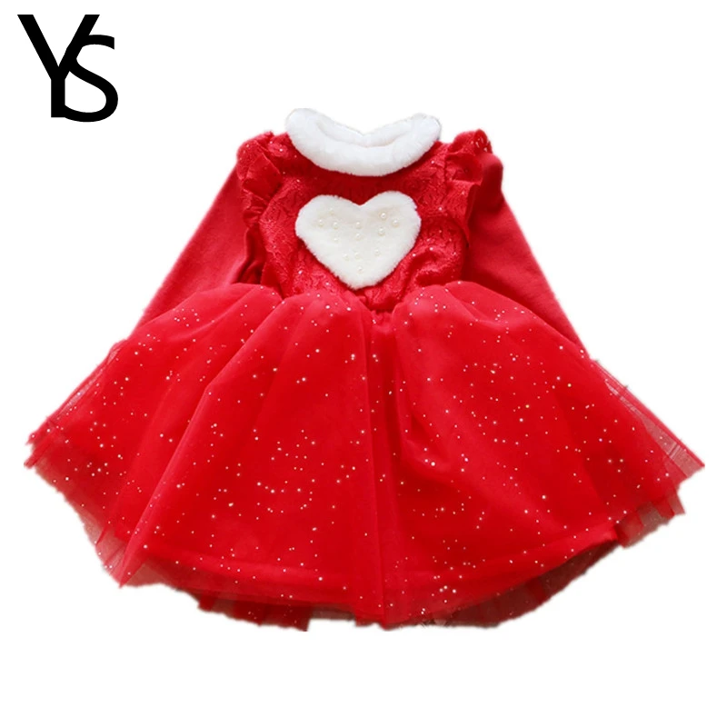 

От 2 до 7 лет зимнее флисовое платье высокого качества для маленьких девочек теплая водолазка с флисовой подкладкой; детская праздничная одежда для дня рождения
