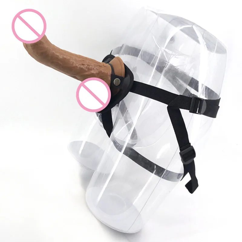 Ремешок на фаллоимитатор без бретелек геев нагрудный пенис секс дилдо