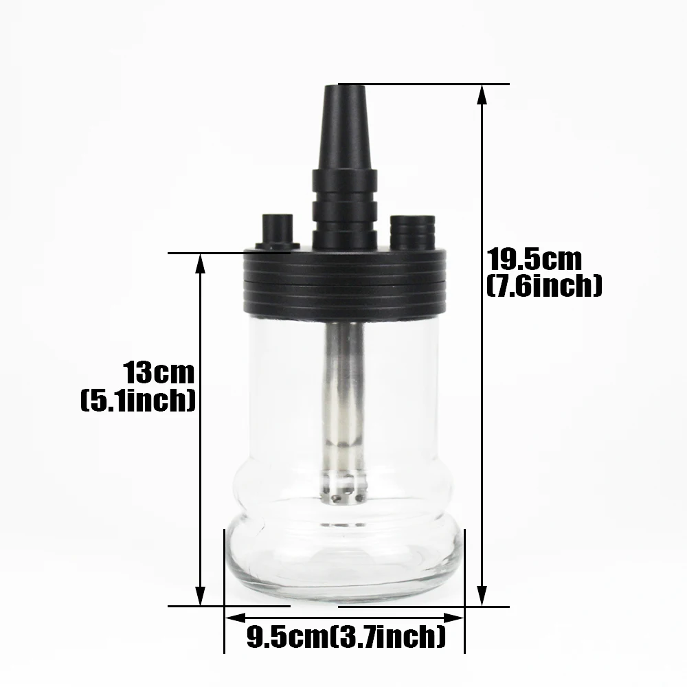 Стиль симплексный кальян набор с силиконовая трубка для кальяна Narguiles Sheesha Chicha стеклянный кальян алюминиевый сплав путешествия кальян SH174