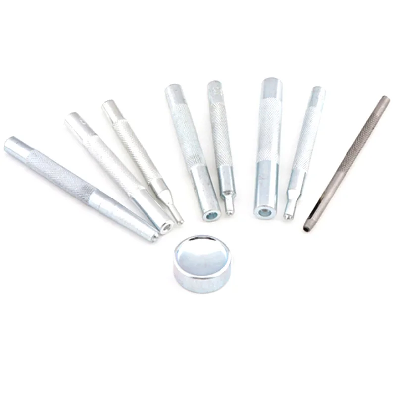 9 шт. набор металлических кнопок для заклепок|metal snaps|snap rivet fastenersmetal snap rivets |