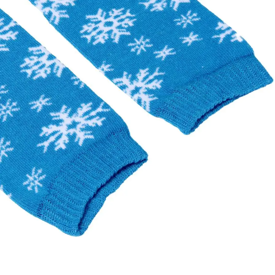 Cheap Price baby leg warmer Girl Snowman Pattern Socks warmers ruffle knee pads crawling infants 2018 newest |