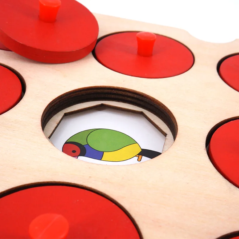 

Wooden Brain Power Against The Parent-child Desktop Game Memory Chess Early Childhood Education Educational Toys