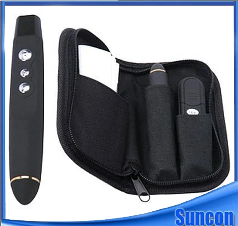 Free Shipping+5pcs Wireless PowerPoint Presentation USB Presenter Remote with Laser Pointer |