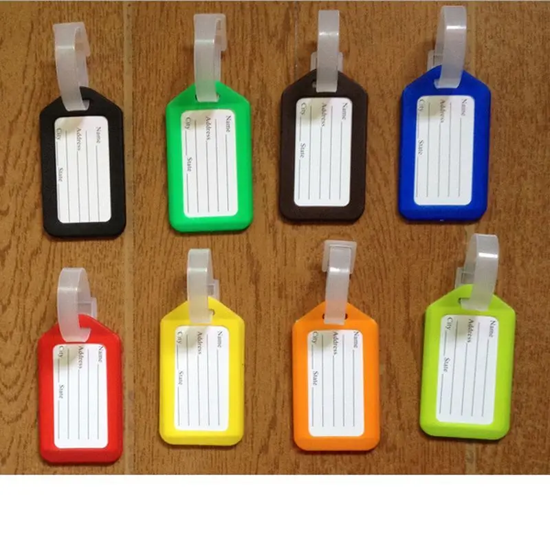 Ярлыки для багажа пластиковые ярлыки чемоданов 1 шт.|luggage suit bag|luggage scale with tape
