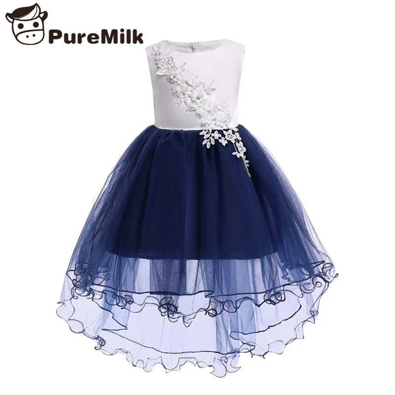 Baby girl clothes lace kids dresses for girls swallowtail dress wedding | Детская одежда и обувь