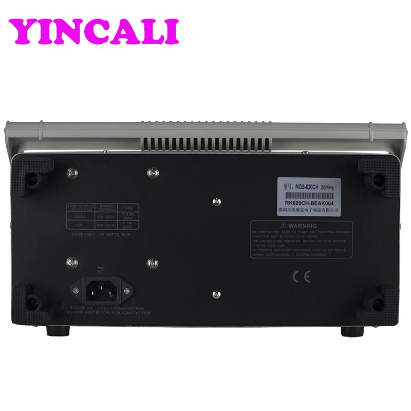 Высокая стабильность аналоговый осциллограф MOS-620CH двойной Максимальная