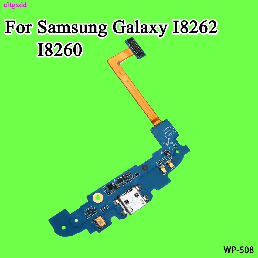 

cltgxdd USB Charging Port Connector Charge Dock Socket Jack Plug Flex Cable With Microphone For Samsung Galaxy Core I8262 I8260