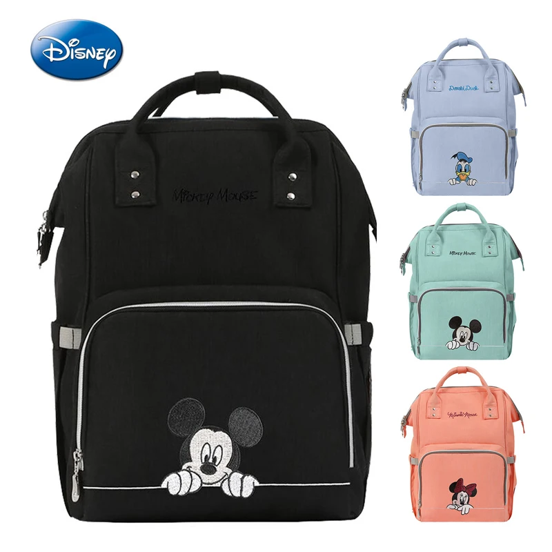 Бренд disney, сумка для подгузников для мам, сумки для мам, сумки для хранения, сумки для детских подгузников большой емкости, многофункциональный рюкзак для путешествий