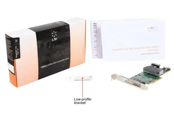 RaidStorage Avago LSI MegaRAID SAS 9361 8i LSI00417 1 ГБ кэш памяти SFF8643 RAID0. 6 PCI E3.0 x8 12 Карта контроллера|lsi