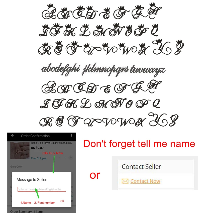 Персонализированные имя браслет, женская бижутерия на заказ буквы инициалы Корона имя Шарм Браслеты Дети Лучшие друзья мужские подарки