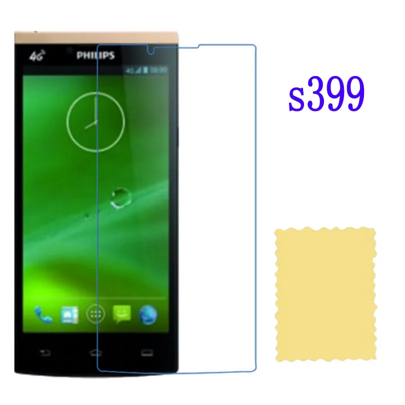 Cunzhi 5 шт. сверхтонкий защитный экран с ЖК экраном для Philips S398 S397/S326/Xenium V377 / X818 V787