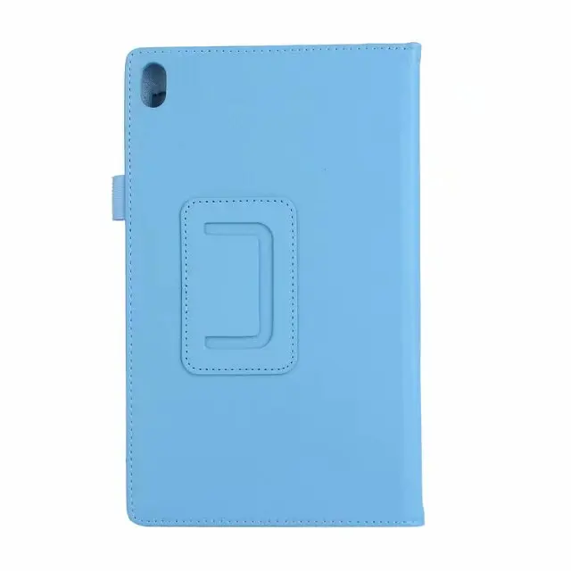 Тонкий складной PU чехол для lenovo Tab4 tab 4 8 plus tb-8704x TB-8704F чехол для планшета Для lenovo Tab 4 8 plus чехол - Цвет: tian lan-zhi jia