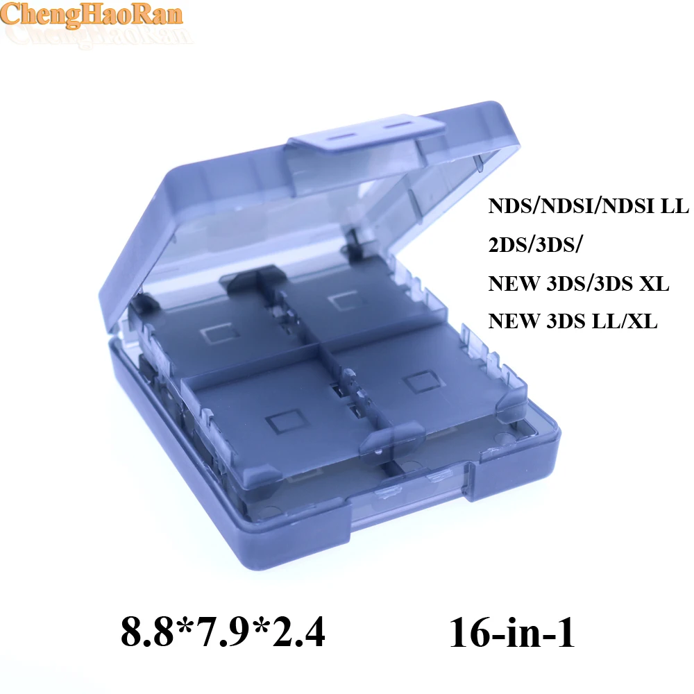DHL EMS 75 шт. оптовая продажа 4 цвета 16 в 1 карточная игра Strorage Защитный чехол Carry