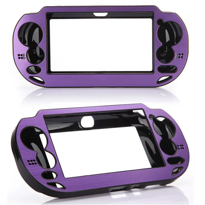 Фиолетовый алюминиева кожного покрова защита жесткий защитный чехол оболочки