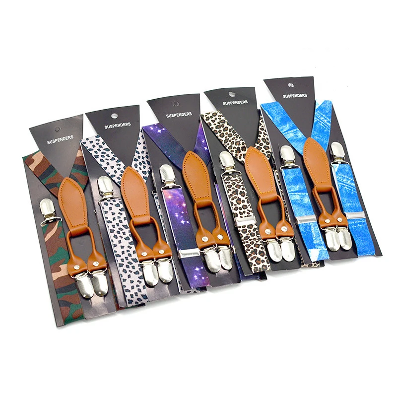 Класс подтяжки для мальчиков и девочек детей 2 5 см ширина различных шаблон