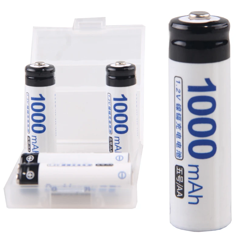 Самая низкая цена 20 шт АА батареи 1 2 v перезаряжаемые 1000 mAh nicd Батарея для