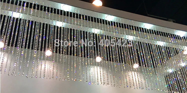 10 прядей/партия декор для оконной двери плетение стиль бисер из стеклянных