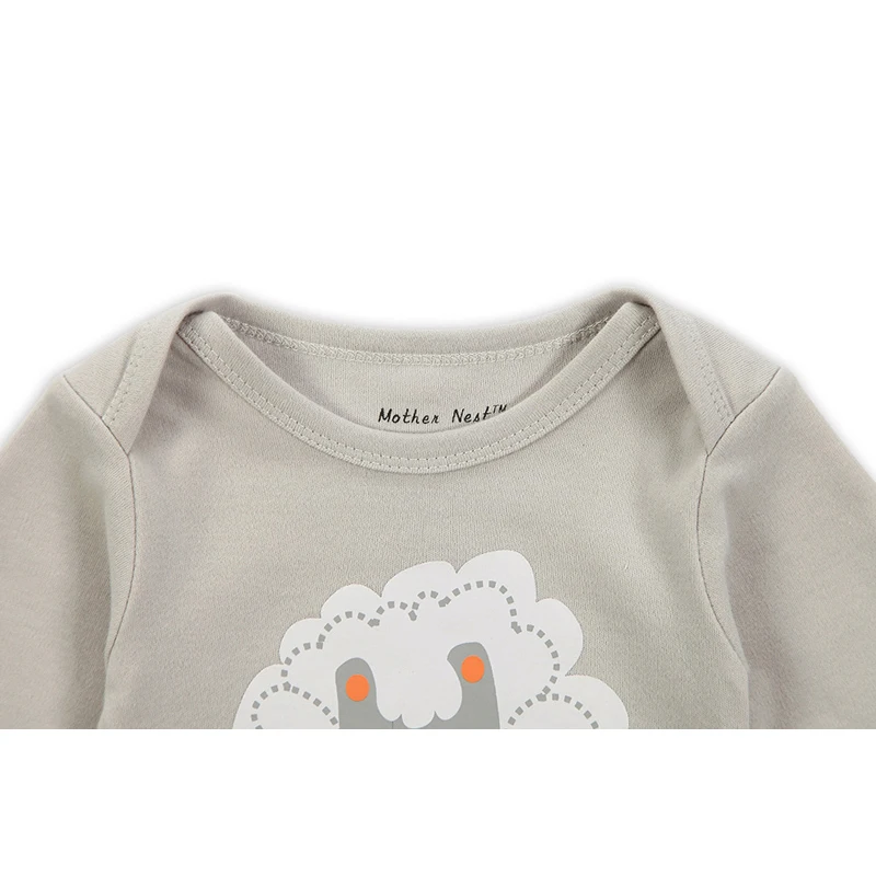 Комбинезон SOSOCOER для новорожденных мальчиков с длинными рукавами комбинезон