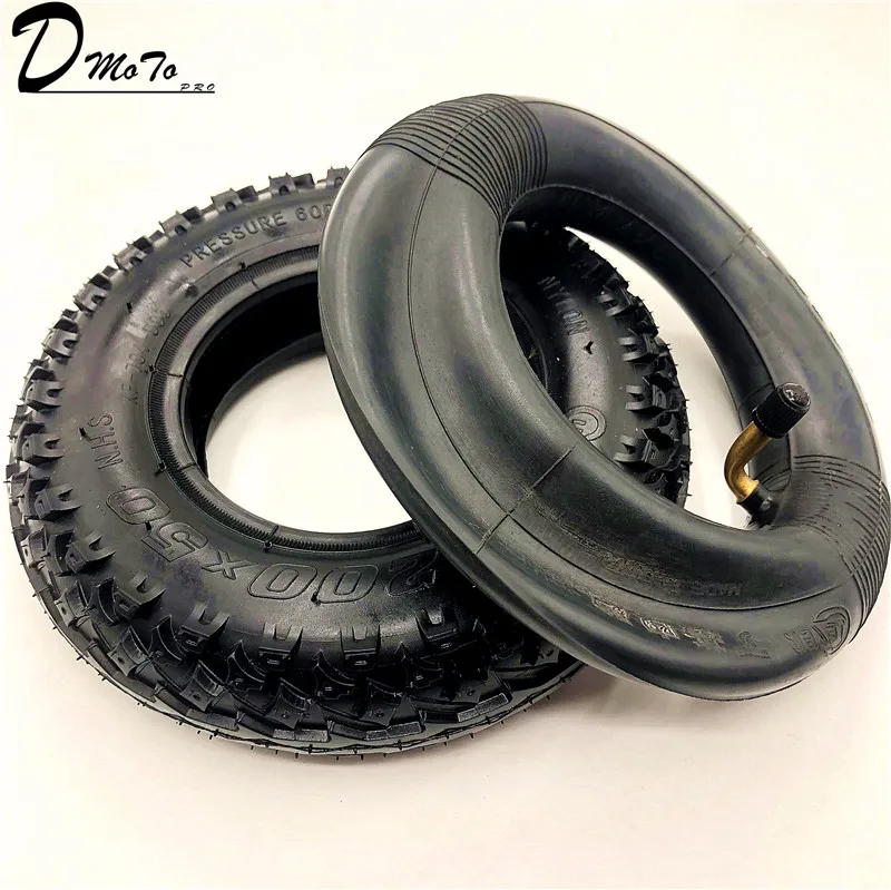 Tire and Inner Tube Шины и внутренняя труба 200X50 полный колеса для электрического скутера колеса стул грузовик пневматическая тележка - Цвет: Tire and Inner Tube