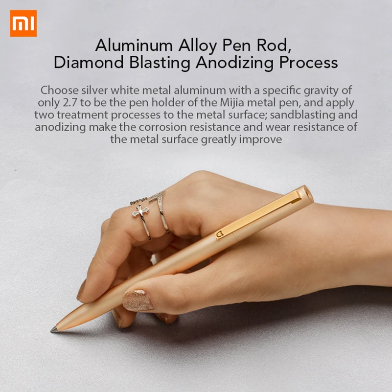 Металлический знак Xiaomi Mijia гладкий Гладкий Швейцарский стержень PREMEC ручки из
