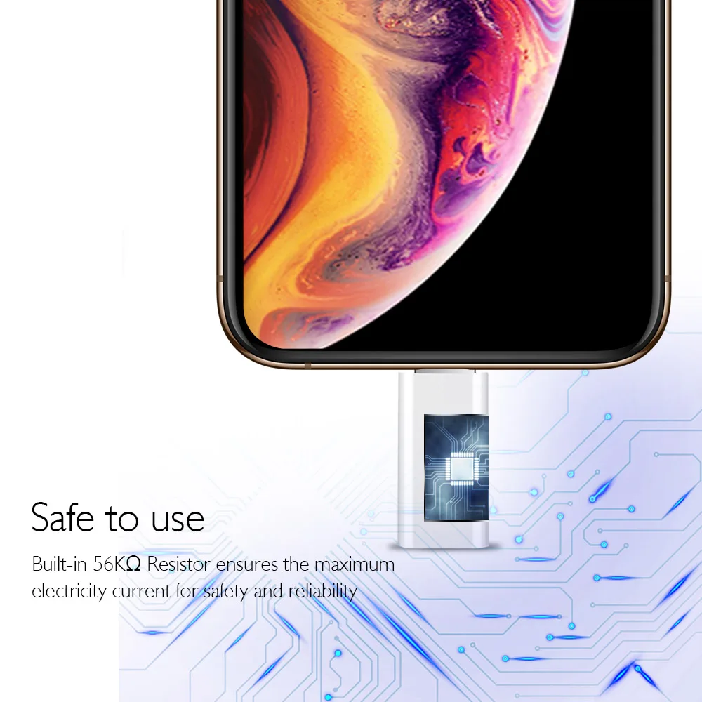 Адаптер кабеля Portefeuile Micro USB для Android iPhone X XS Max XR 5 6 7 8 Plus Connector к порту зарядки pin.