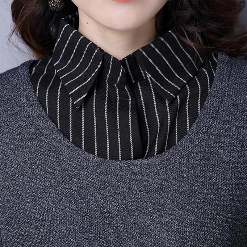 Женская футболка с длинным рукавом Повседневная хлопковая Футболка большого