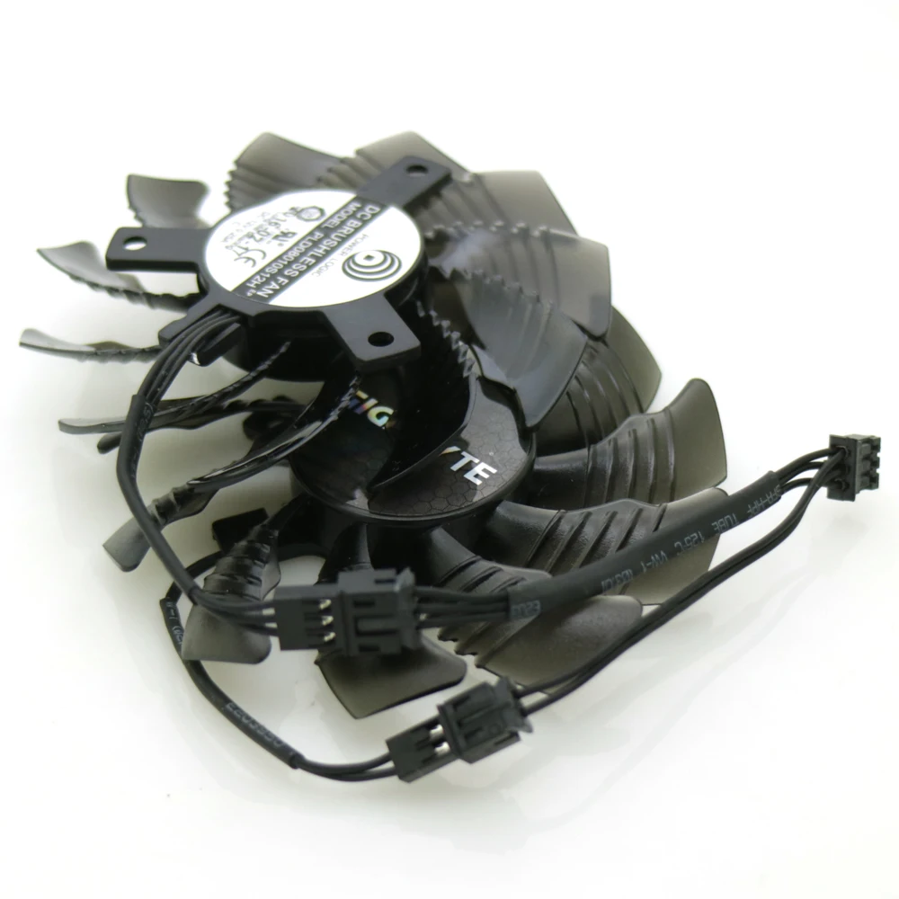 Вентилятор видеокарты PLD08010S12H 12 в 0 25 а 75 мм для Gigabyte|vga fan|75mm vga fanfan 3pin |