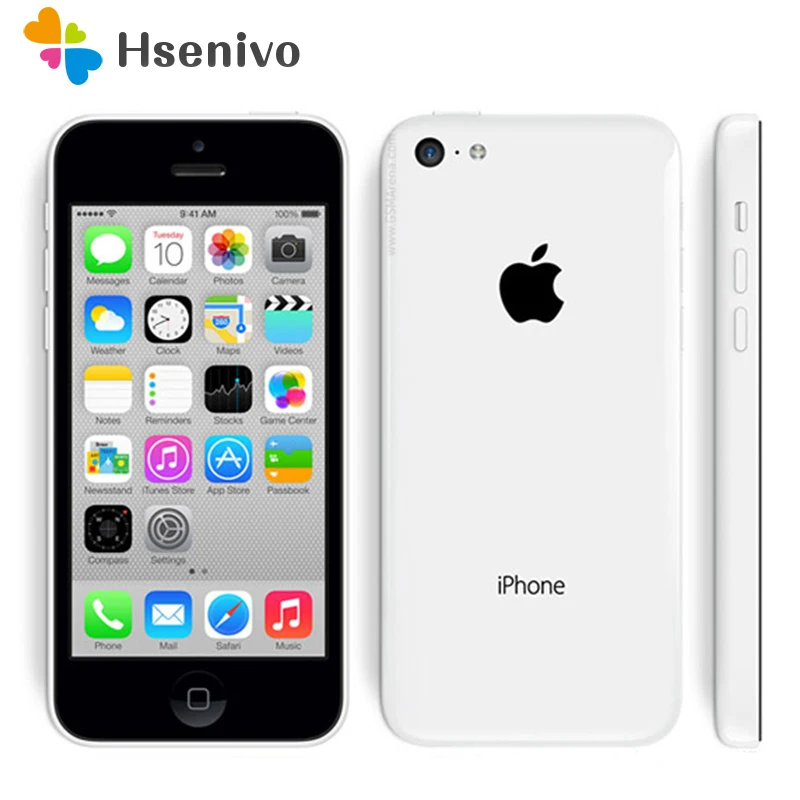 

Apple iPhone 5C Used (95% New )-Unlocked Original 5C 8GB 16GB 3GB Cellphone 4.0'Dual Core 8MP Camera IOS WIFI GPS Used mobile