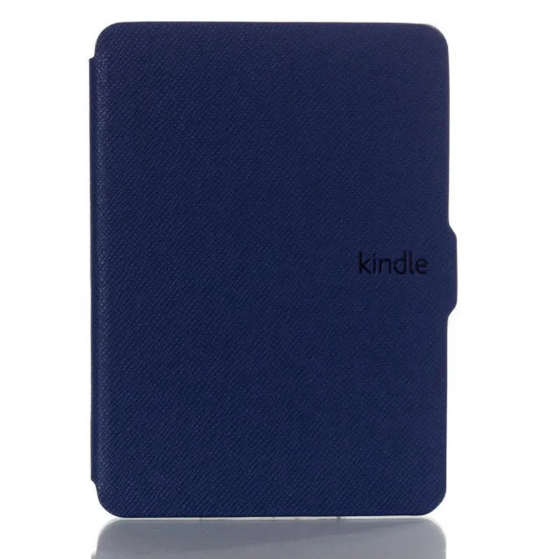 navy Ультратонкий чехол для нового Amazon kindle paper white 4 Магнитный чехол умный защитный чехол-книжка для kindle paperwhite 4 - Цвет: navy