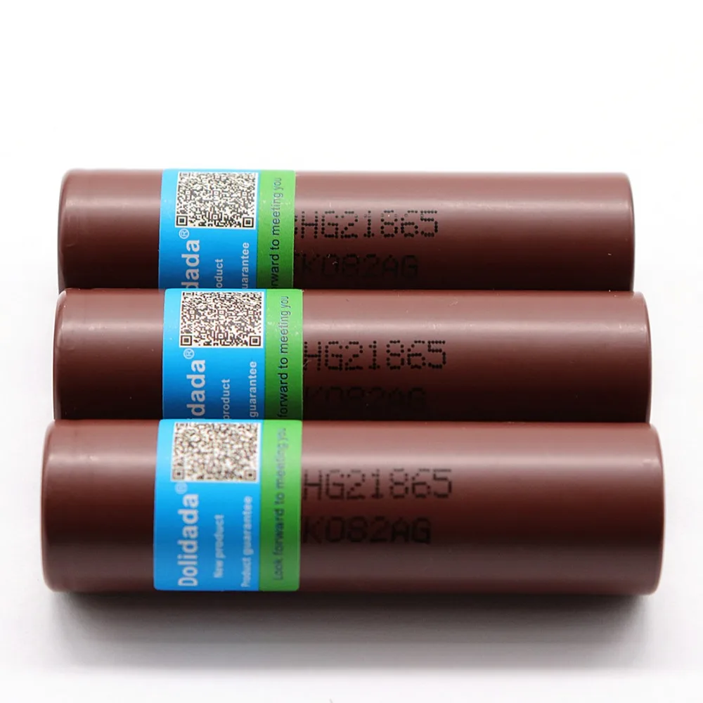 10 шт. Dolidada 18650 батарея для LG HG2 18650 литиевая батарея 3,7 V 3000 mah 20A электронная сигарета батарея