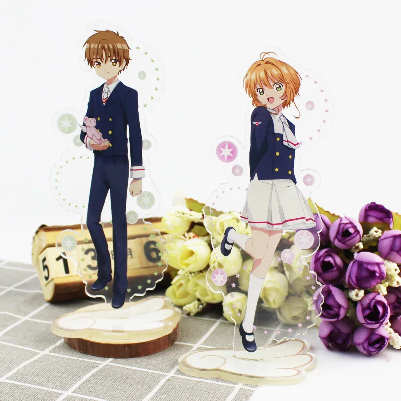 16 см Cardcaptor Card Captor Sakura акриловая подставка стакан фигурный модельный Высокое