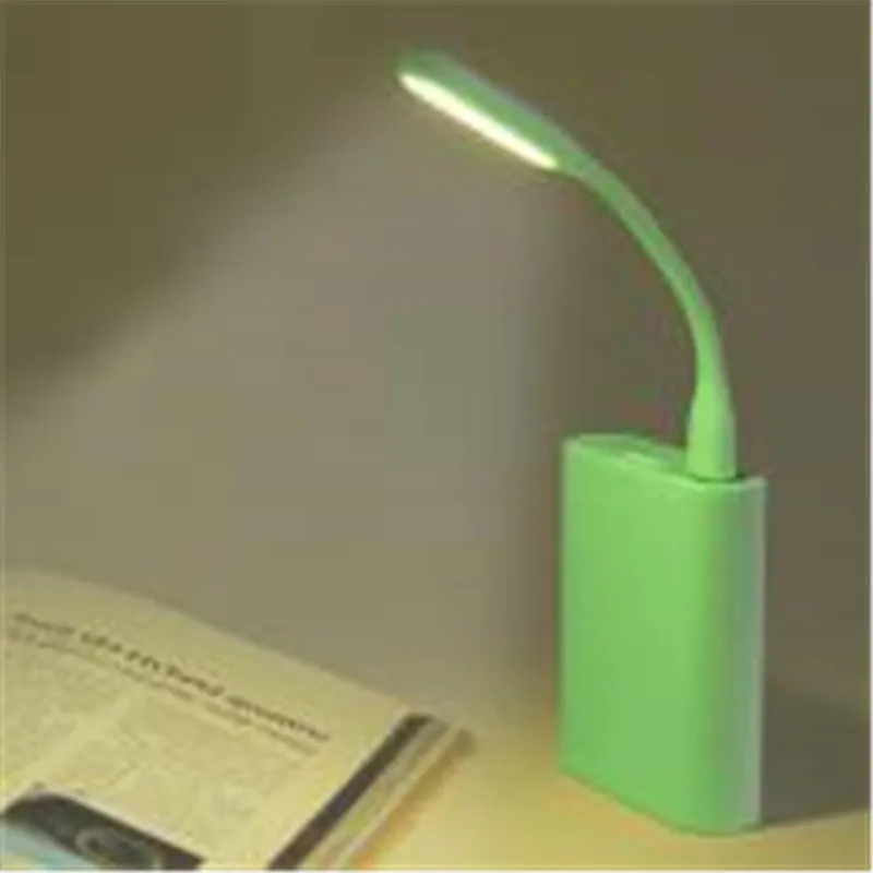 Многофункциональный многоцветный Мини USB светодиодный светильник, компьютерная лампа, ноутбук, ноутбук, для чтения, ночные автоаксессуары, украшение для автомобиля - Название цвета: Зеленый