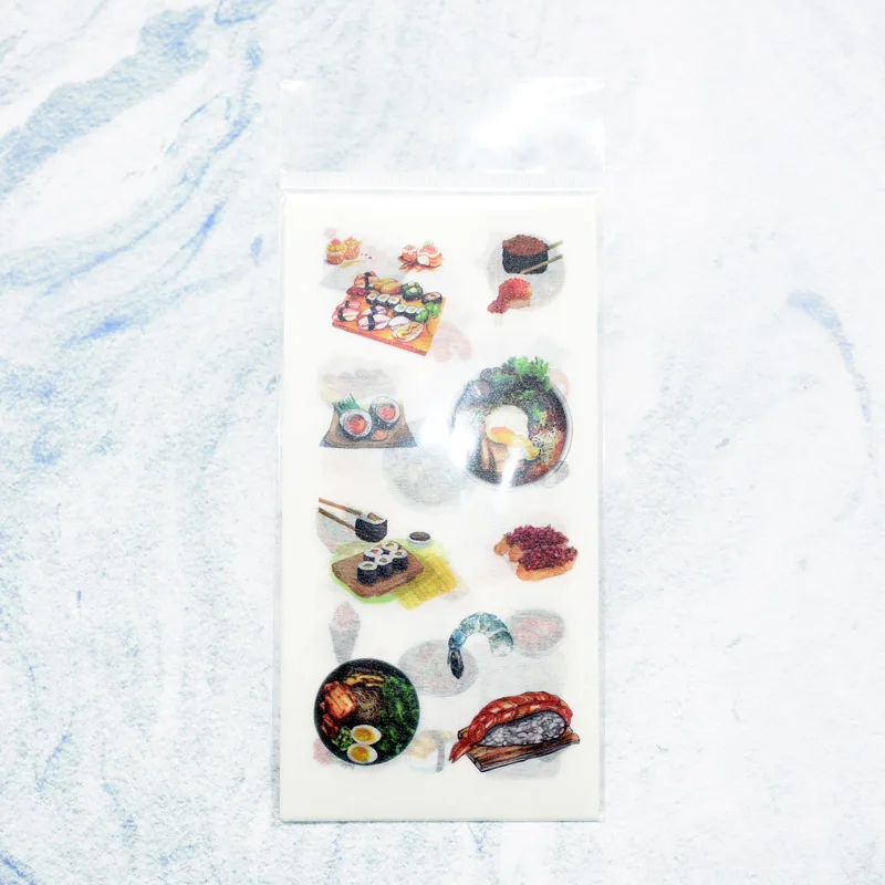 2 упаковки милых наклеек с птицами и цветами декоративные Мультяшные животные