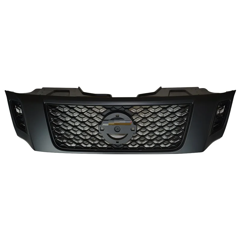 MATTE BLACK Модифицированная Передняя гоночная решетка гриль Автомобильная формовочная сетка для гриля Маска крышка планки Подходит для NISSAN NAVARA NP300 автомобильные аксессуары для пикапа - Цвет: MATTE BLACK