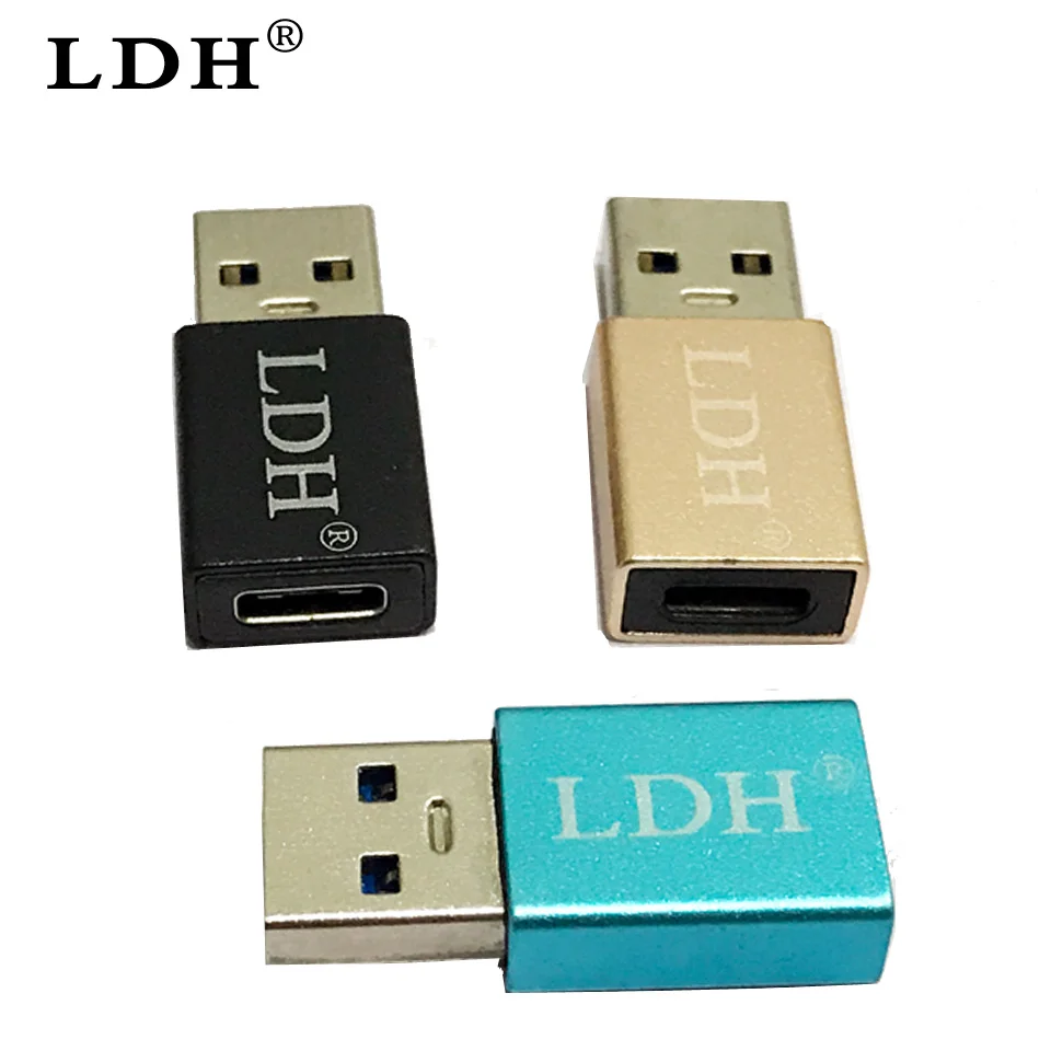 LDH PD Type-C разъем USB 3 0 Type-A позолоченный 1 Type C переходник для смартфона | Мобильные