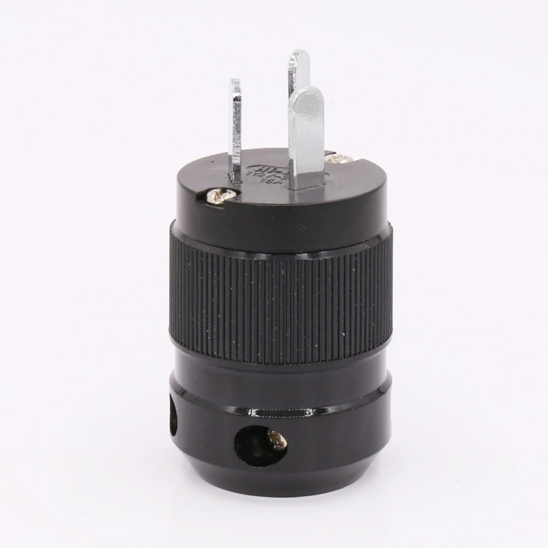 1 пара HIFI аудио AC латунь AU Мужской Шнур питания вилка + IEC разъем|plug m|connector iecconnector plug