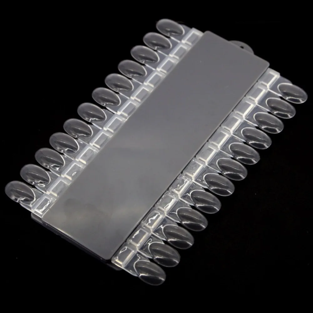 24 шт./компл. Ложные Nail Книги по искусству Совет Советы Польский Съемная гель