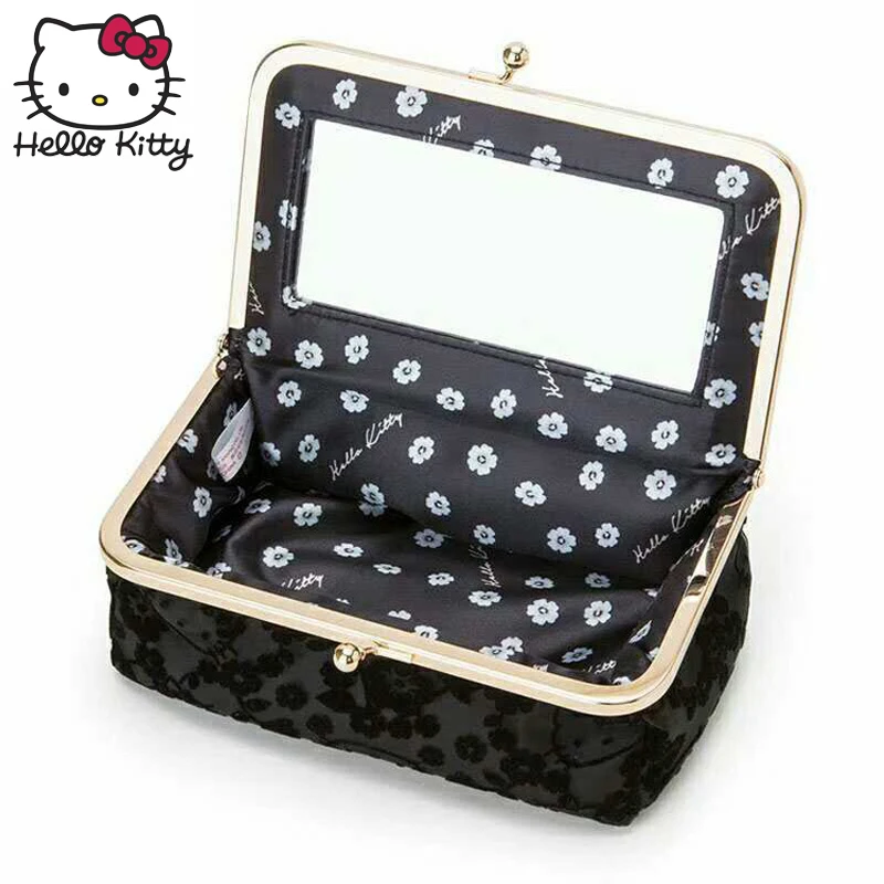 Hello kitty милый мультяшный ящик для хранения Женская сумочка косметики путешествий