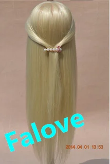 

Free Shipping !! New Arrival Female Mannequin Head With Hair For Hairdressing Styling Training Practice Model Head