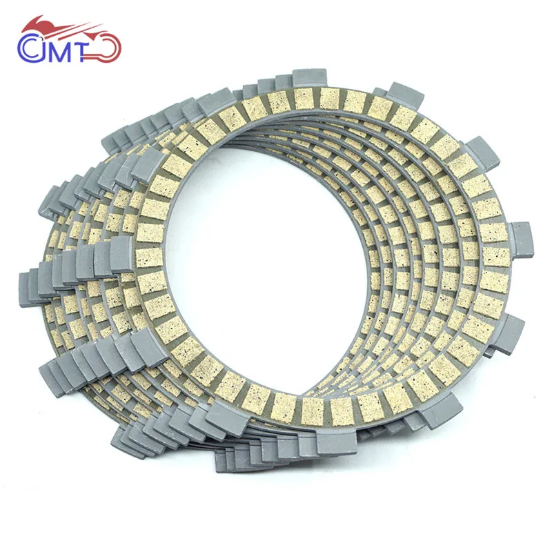 

For Kawasaki KX125 1985-1987 Vintage Motocross KDX200 1986-1988 KL250 2000-2009 Fiberous Clutch Friction Disc Plate Kit 7 Pieces
