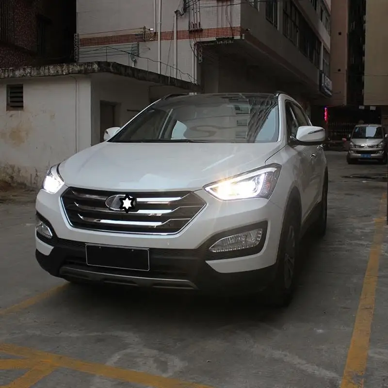 Наружная авто лампа в сборе дневные Drl ходовой Стайлинг сборка Cob фара красного