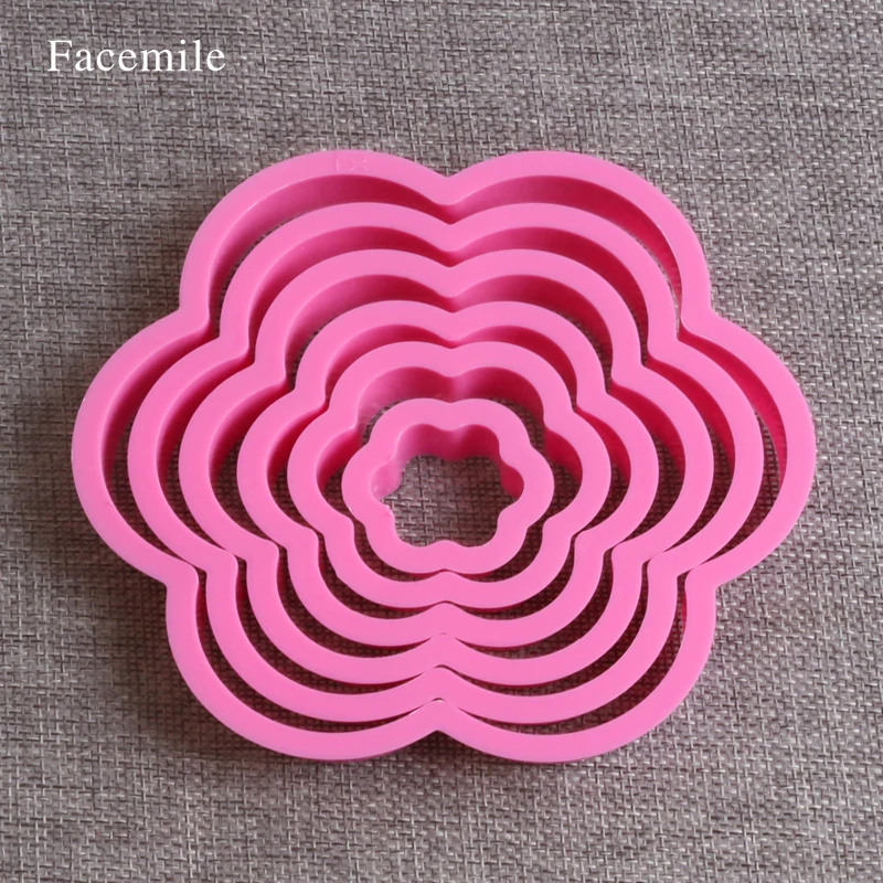 6 шт Розовый сливы сладкое сердце спрей трафареты подарок на день рождения DIY