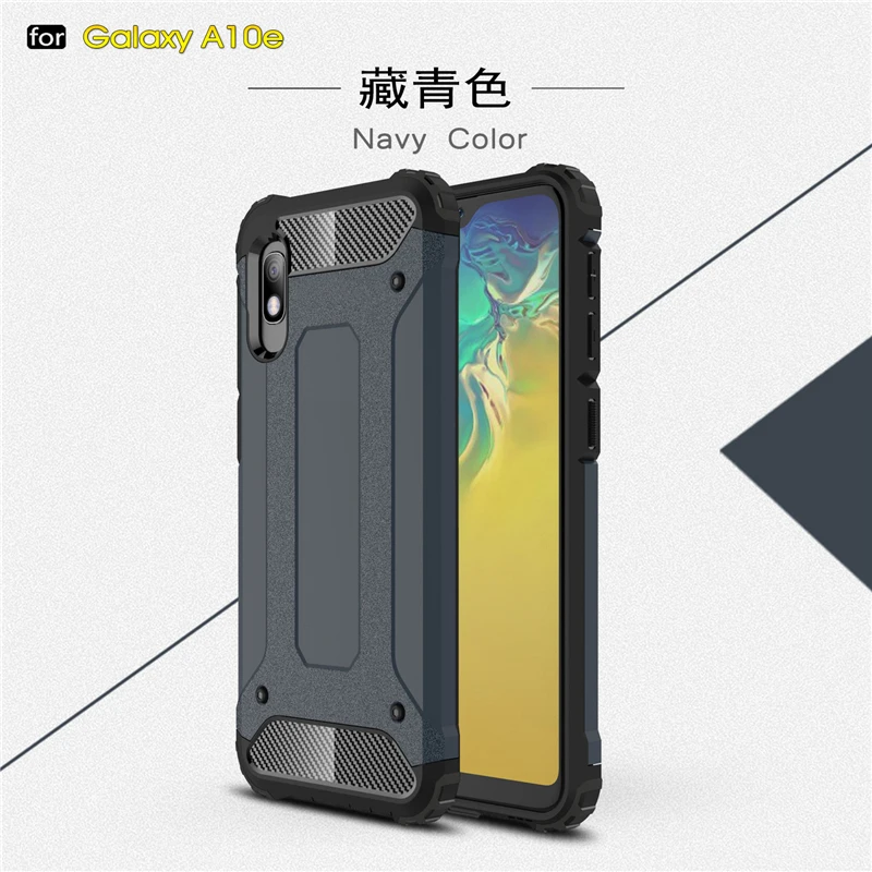 Силиконовый чехол из ТПУ для Samsung Galaxy A10e жесткая задняя крышка поликарбоната