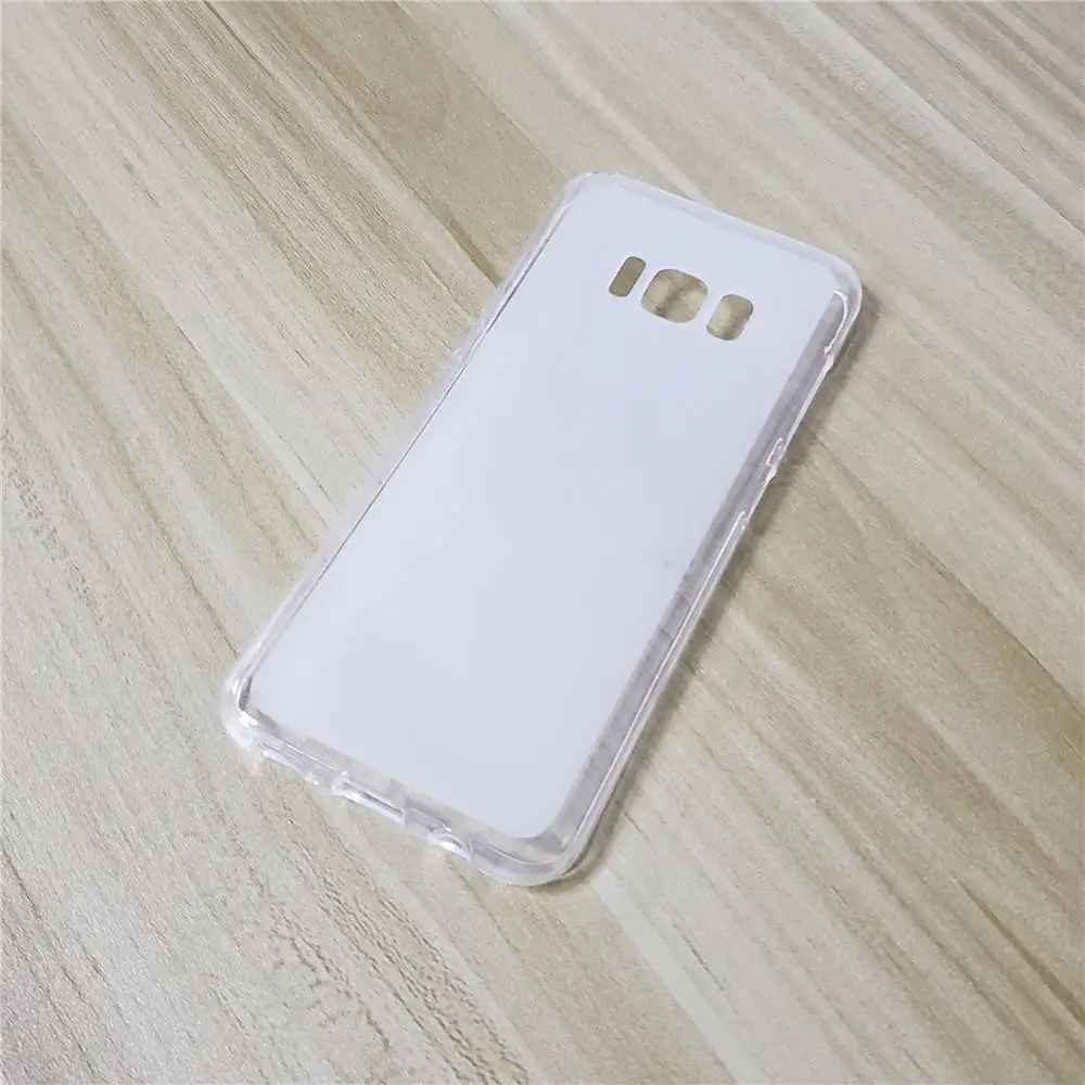 Clear TPU Чехол для samsung Galaxy S8, чехол, милый роскошный мягкий ТПУ чехол для телефона Funda для samsung Galaxy S8, чехол, силиконовая задняя крышка - Цвет: Clear TPU