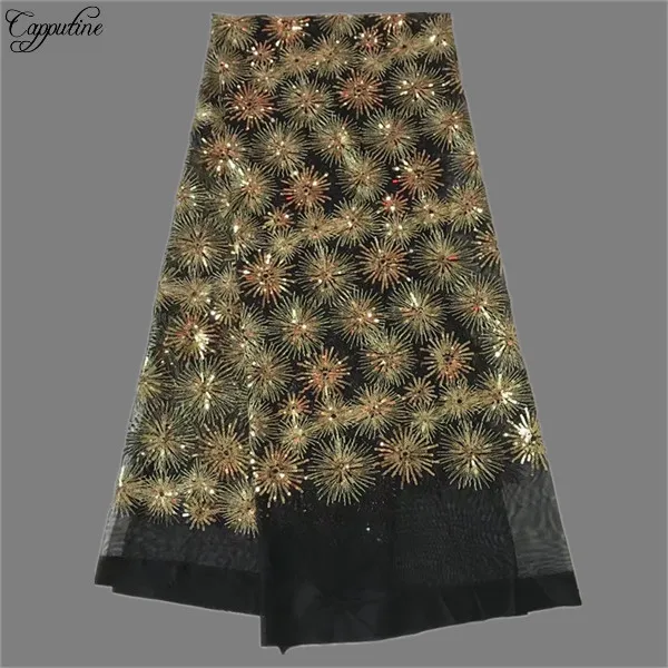New coming party apparel French net lace fabric for sewing African cloth JNZ199(5yards/lot) free shpping | Дом и сад