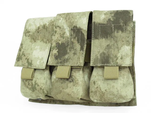 Emers MOLLE тройной сумка для патронов пиксельный пустынный AOR1 камуфляжной расцветки, на ATFG EM6352A Сумочка-клатч с принтом "Постер"